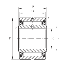 LS NA4910-2RSR, ߴϵ 49ɂ(c)ܷ