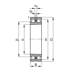 ALS NN3028-AS-K-M-SP, (j) DIN 5412-4 ˜ʵҪߴ, ǶλS, pFףF 1:12 ɷx, ּpСď(ni)϶ƹ