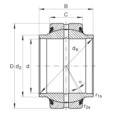 PS GE50-HO-2RS,  DIN ISO 12 240-1 ˜, Soɂȴܷ