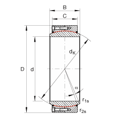 PS GE800-DW-2RS2,  DIN ISO 12 240-1 ˜, Soɂܷ
