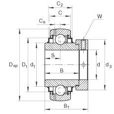 S GE60-KRR-B-FA101, ȦƫiȦλ ɂ R ܷ⣬ʹÜضȏ -40C  180C